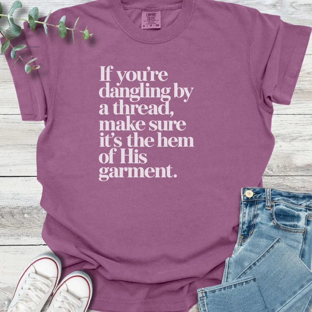 His Hem T-Shirt - Christian graphic tee