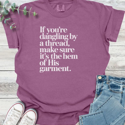 His Hem T-Shirt - Christian graphic tee