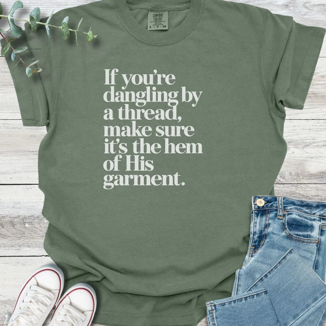 His Hem T-Shirt - Christian graphic tee