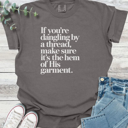 His Hem T-Shirt - Christian graphic tee