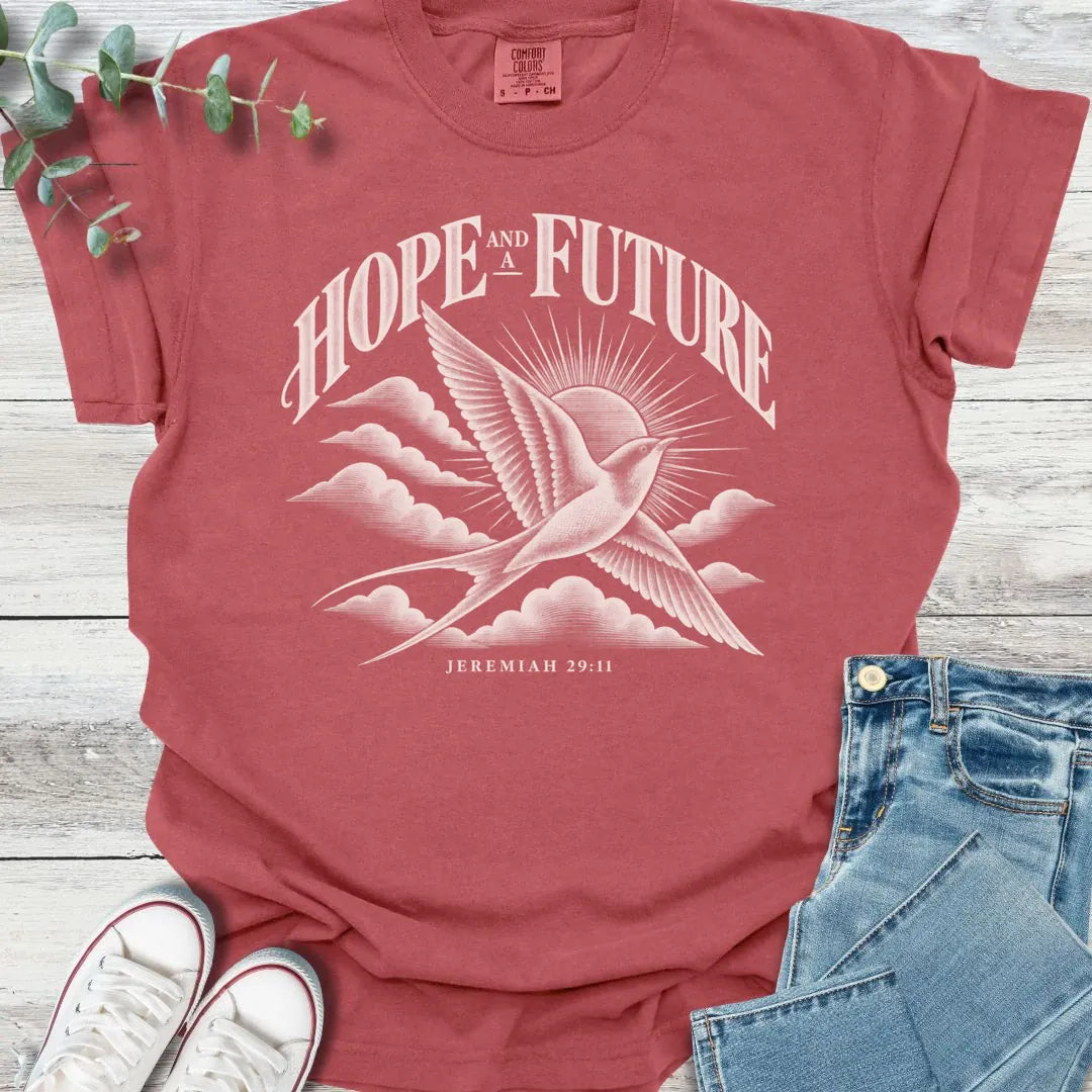 Hope and Future T-Shirt - Christian graphic tee