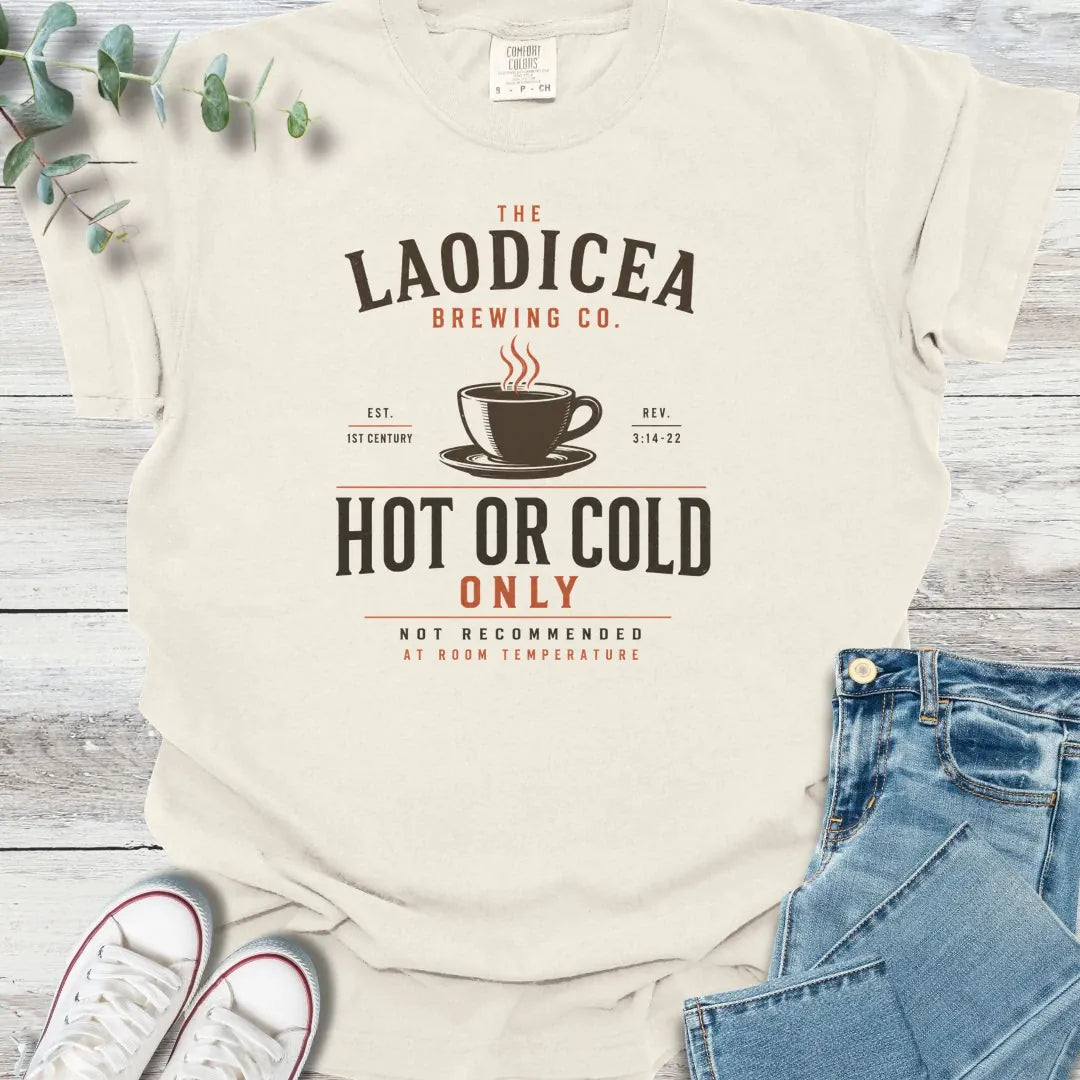Hot or Cold T-Shirt - Christian graphic tee