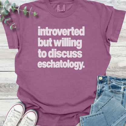 Introverted Eschatology T-Shirt - Christian graphic tee