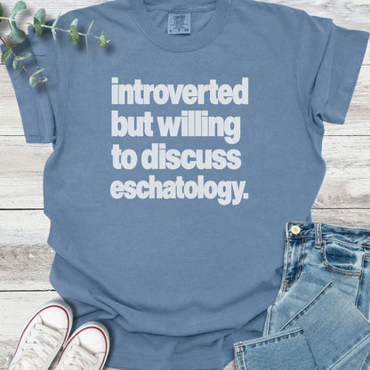 Introverted Eschatology T-Shirt - Christian graphic tee
