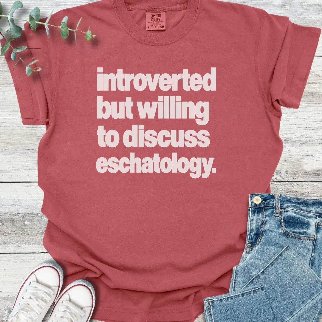 Introverted Eschatology T-Shirt - Christian graphic tee