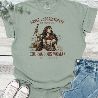 Jael Courage T-Shirt - Christian graphic tee