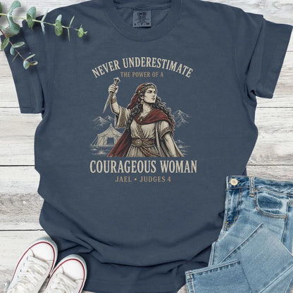 Jael Courage T-Shirt - Christian graphic tee