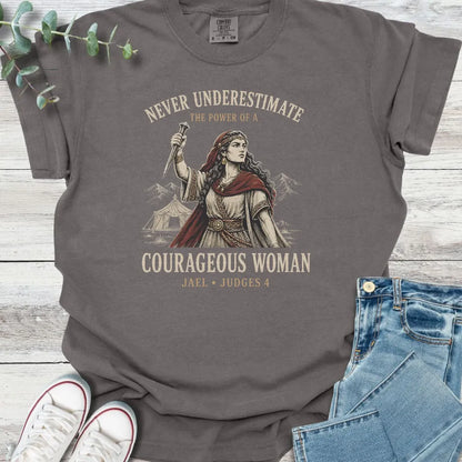 Jael Courage T-Shirt - Christian graphic tee