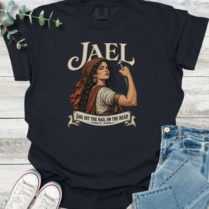 Jael the Deliverer T-Shirt - Christian graphic tee