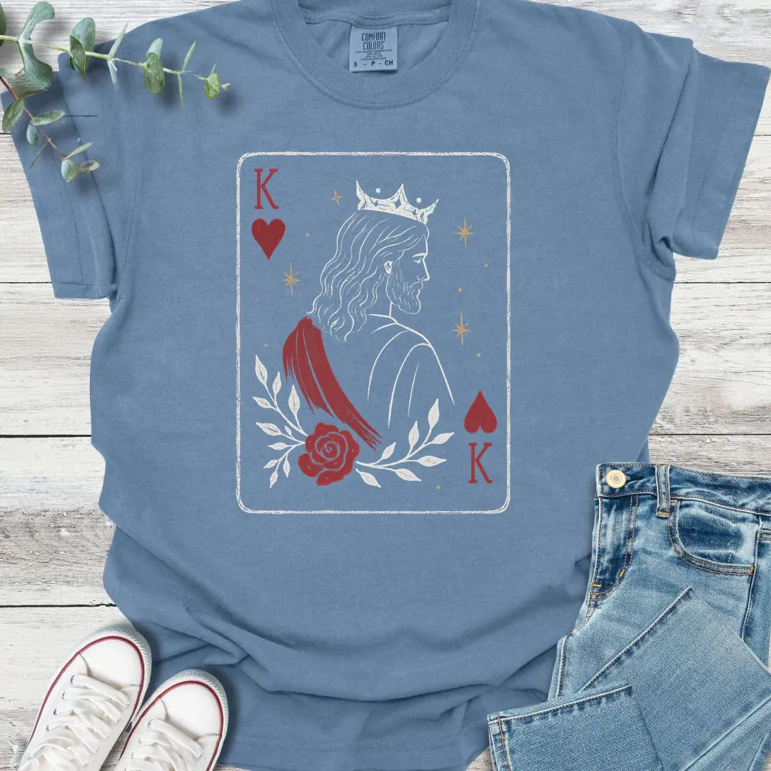 King of Hearts T-Shirt - Christian graphic tee