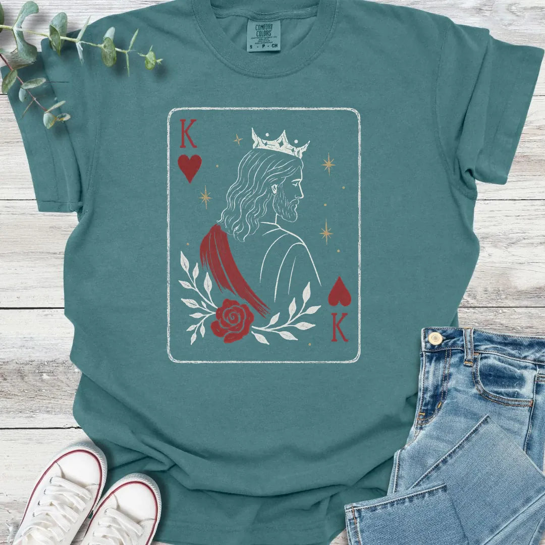 King of Hearts T-Shirt - Christian graphic tee