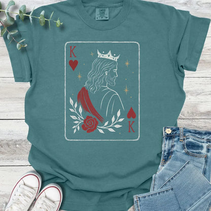 King of Hearts T-Shirt - Christian graphic tee