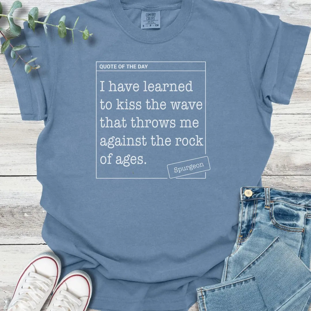Kiss the Wave T-Shirt - Christian graphic tee