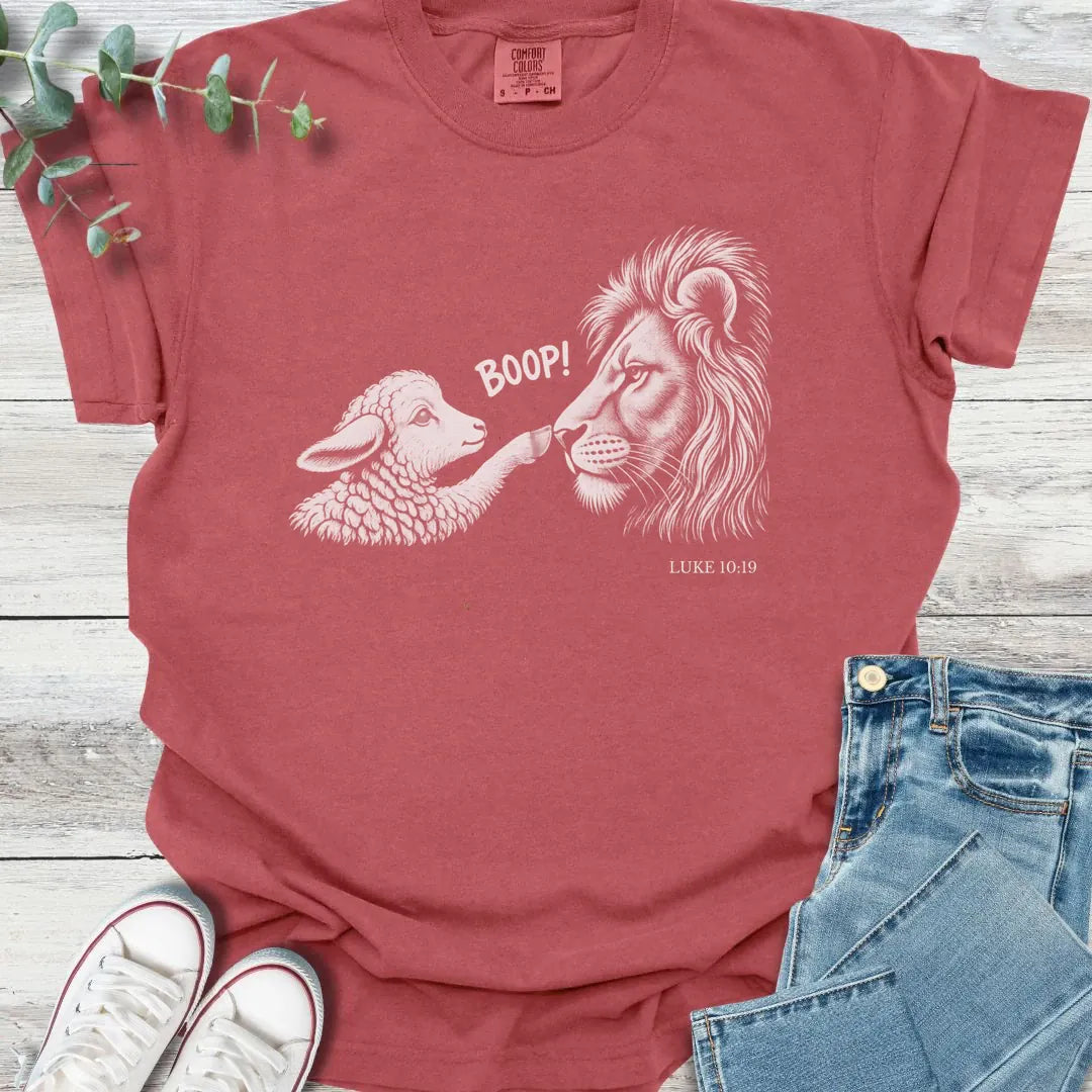 Lamb Boop T-Shirt - Christian graphic tee