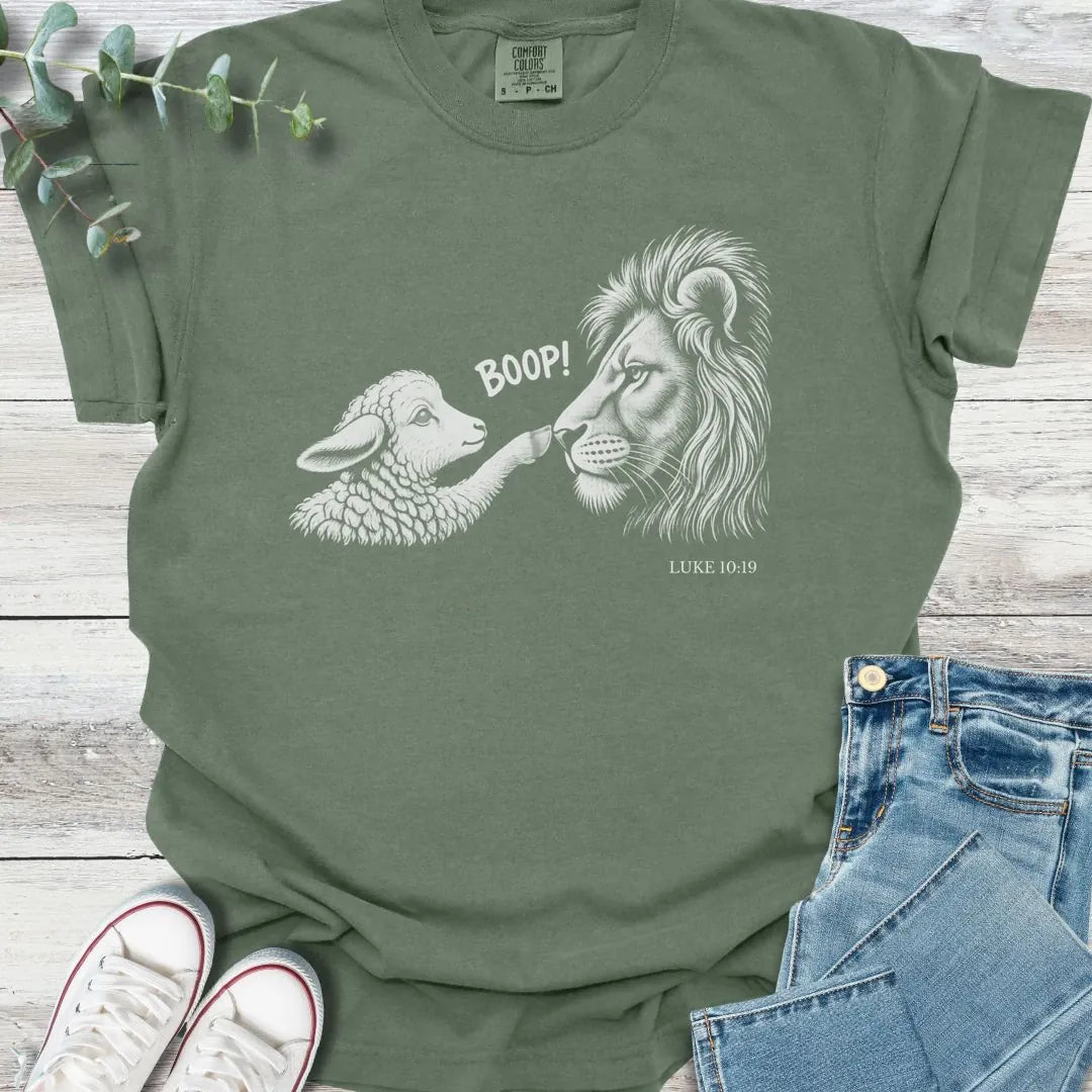 Lamb Boop T-Shirt - Christian graphic tee