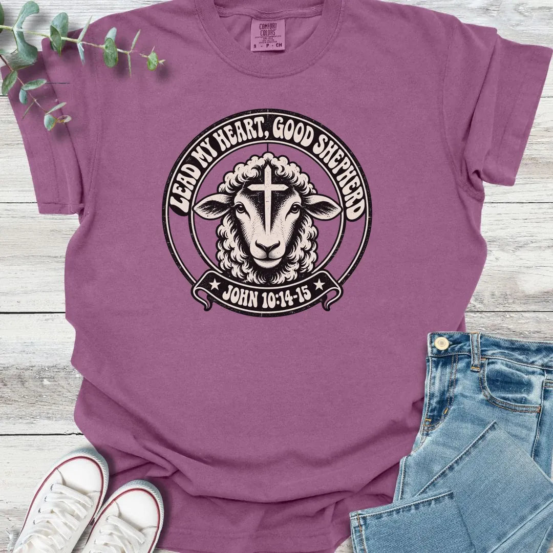 Lead My Heart T-Shirt - Christian graphic tee