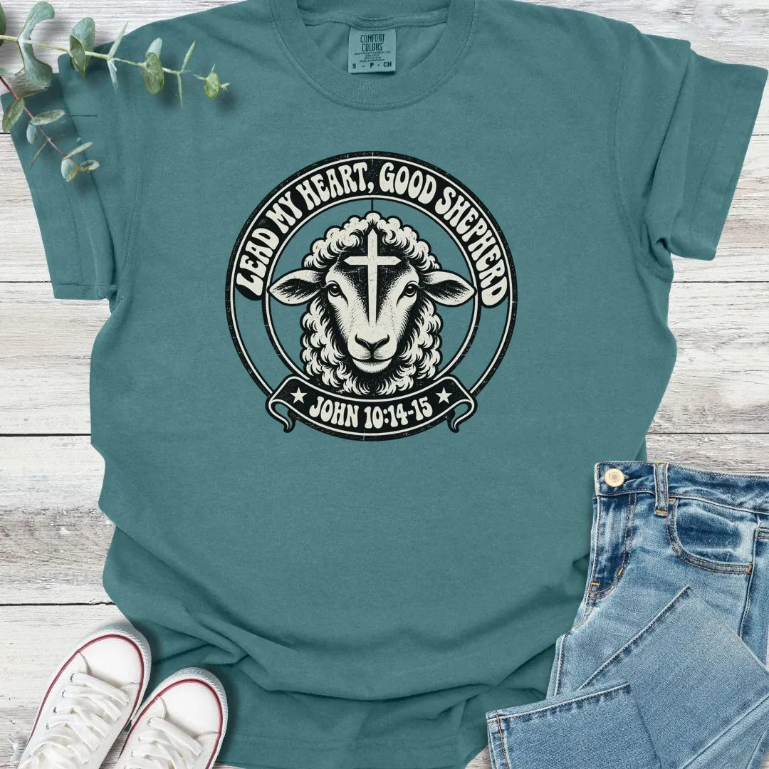 Lead My Heart T-Shirt - Christian graphic tee