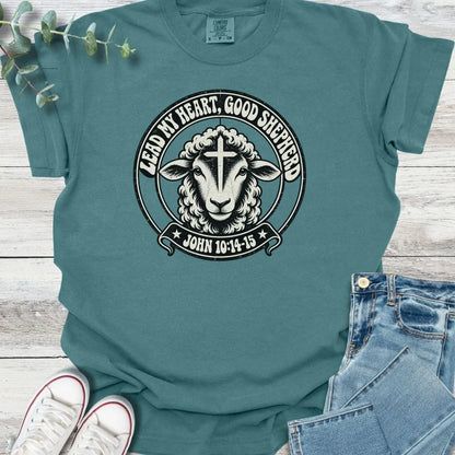 Lead My Heart T-Shirt - Christian graphic tee