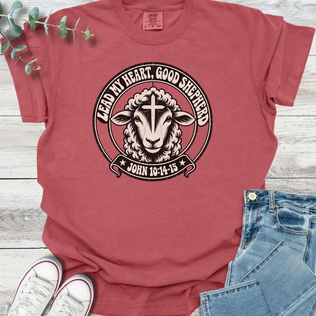 Lead My Heart T-Shirt - Christian graphic tee