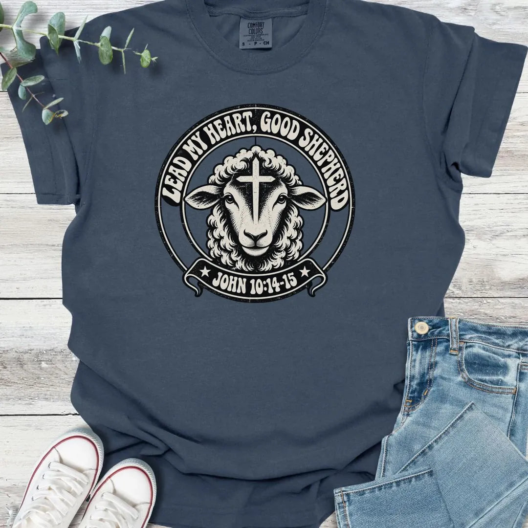 Lead My Heart T-Shirt - Christian graphic tee