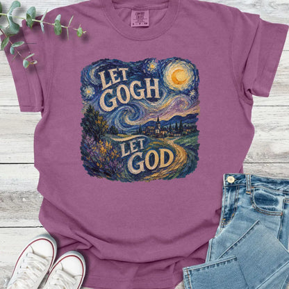 Let Gogh T-Shirt - Christian graphic tee