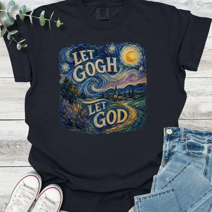 Let Gogh T-Shirt - Christian graphic tee