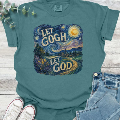 Let Gogh T-Shirt - Christian graphic tee