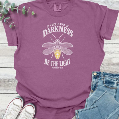 Light the Dark T-Shirt - Christian graphic tee