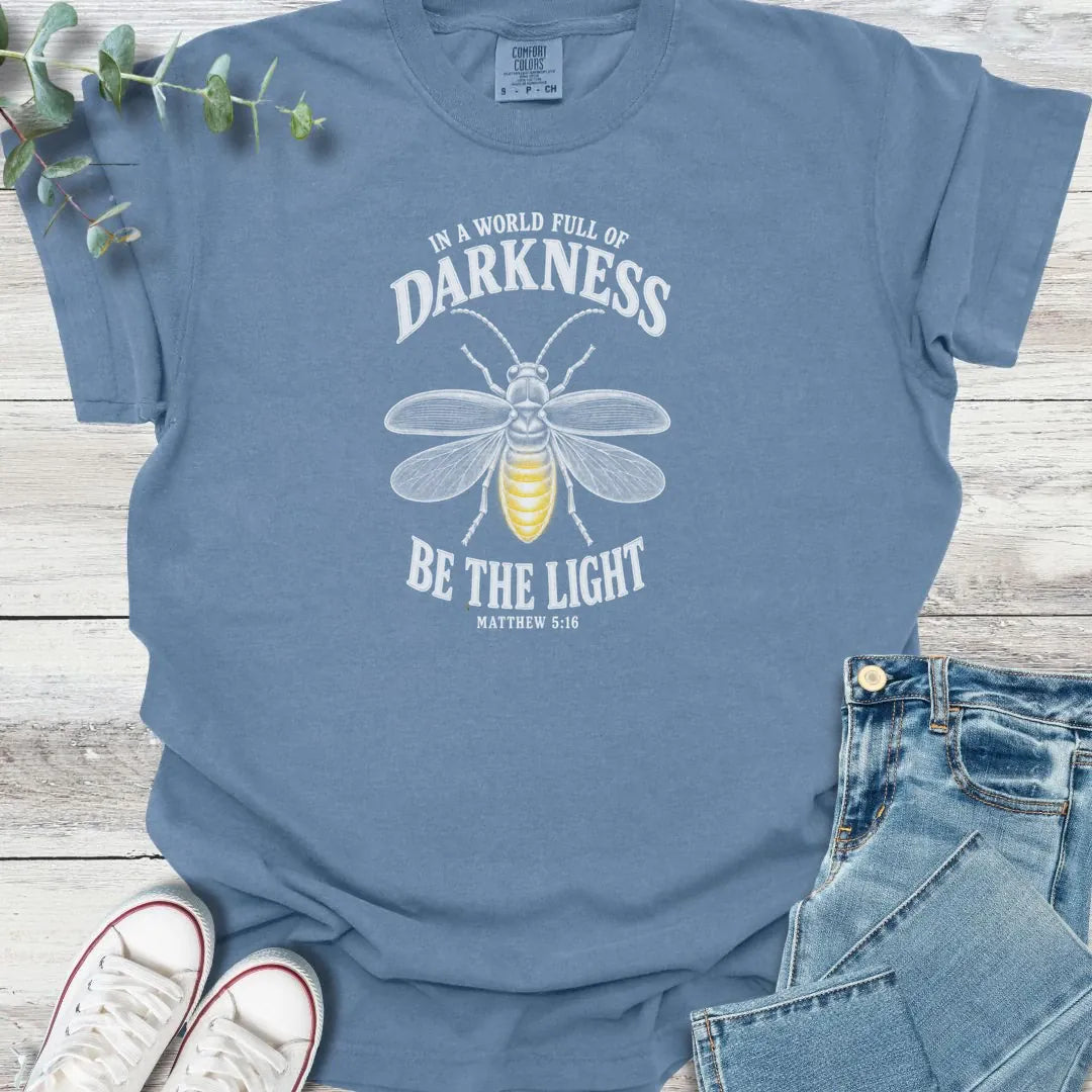 Light the Dark T-Shirt - Christian graphic tee