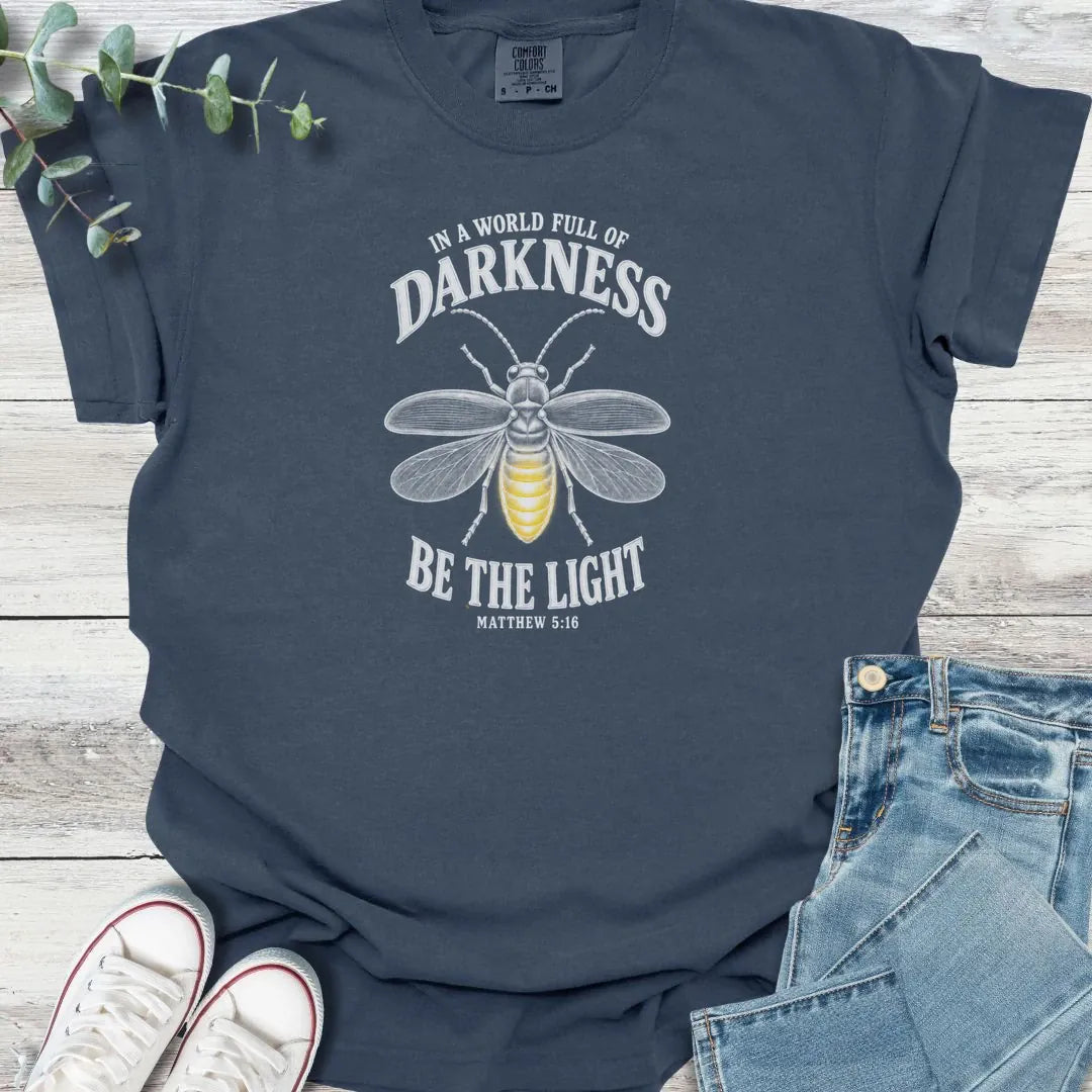Light the Dark T-Shirt - Christian graphic tee