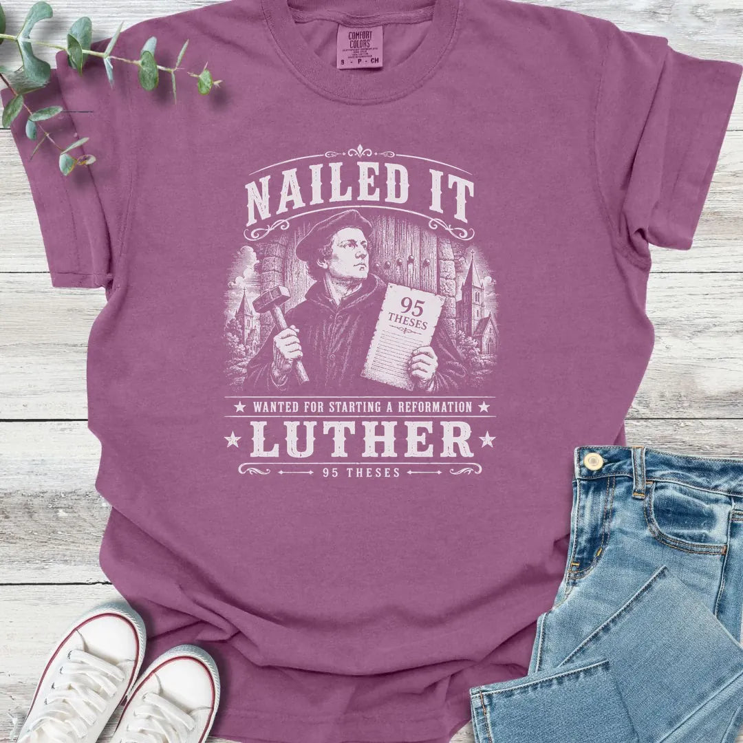Luther T-Shirt - Christian graphic tee