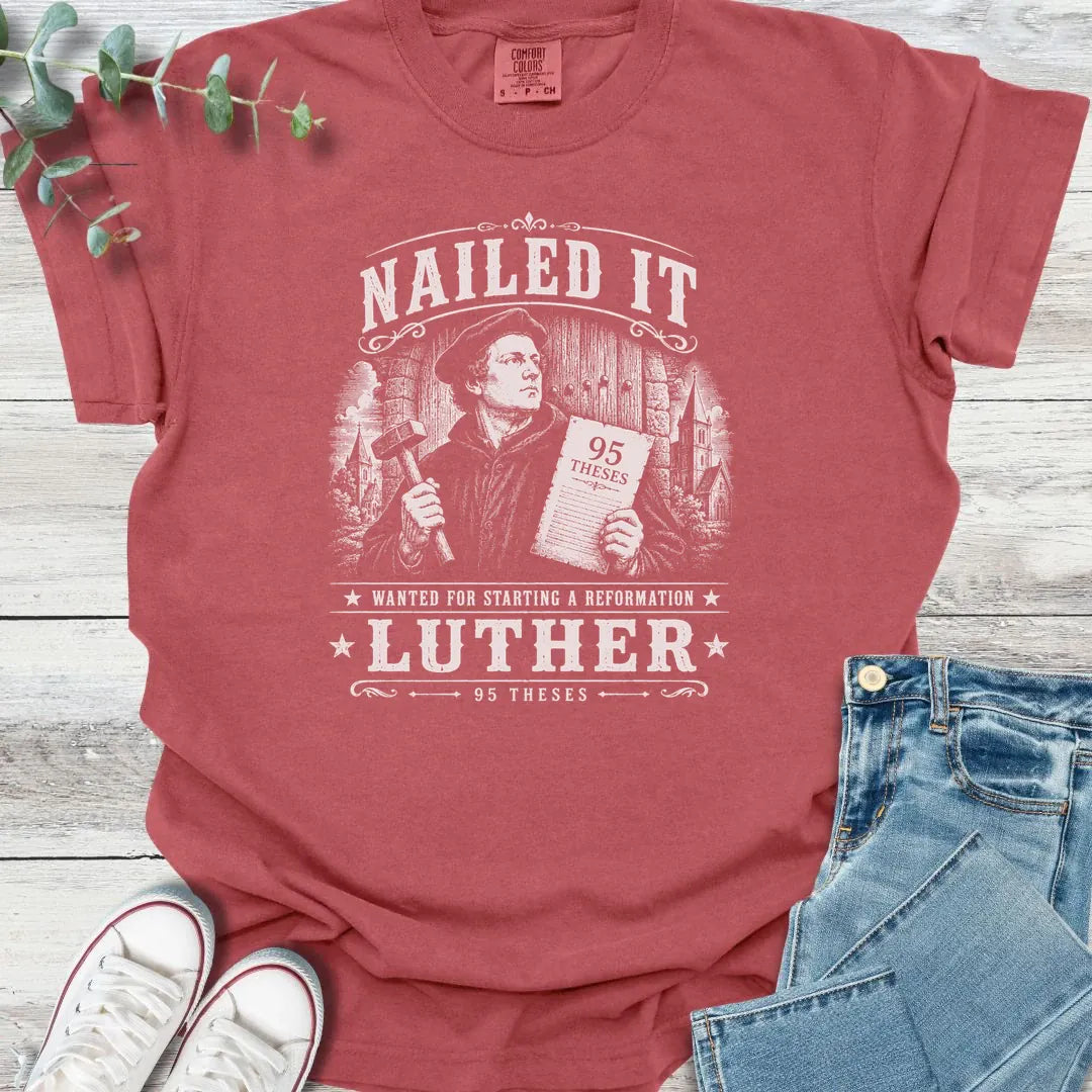 Luther T-Shirt - Christian graphic tee
