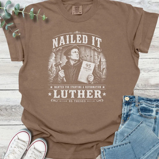 Luther T-Shirt - Christian graphic tee