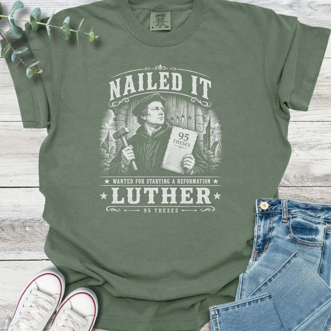 Luther T-Shirt - Christian graphic tee