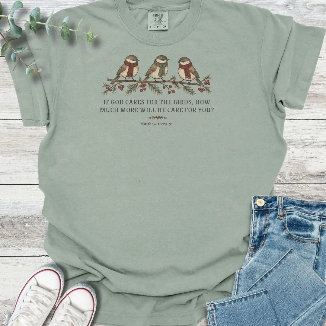 More than Birds T-Shirt - Christian graphic tee