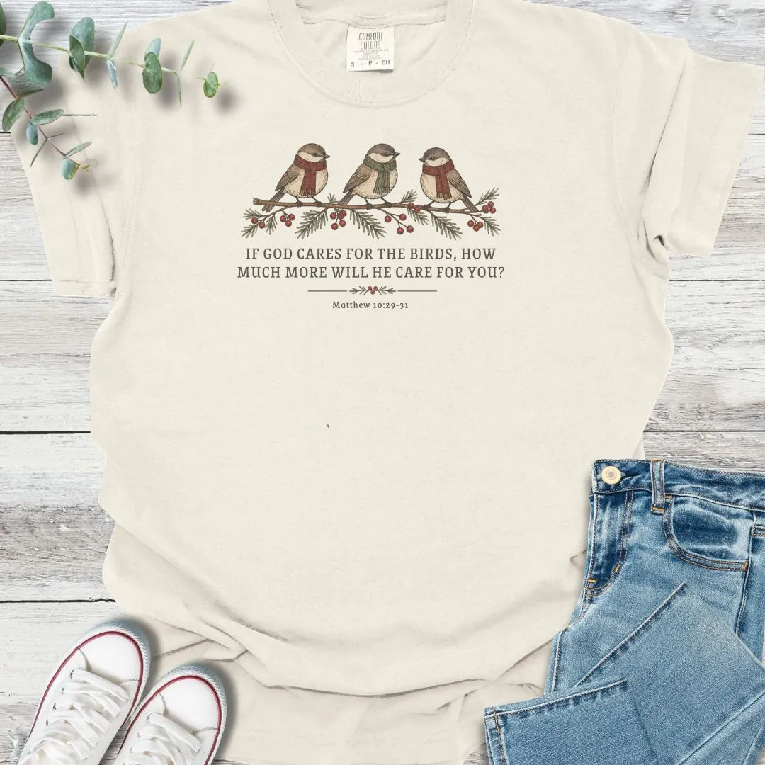 More than Birds T-Shirt - Christian graphic tee