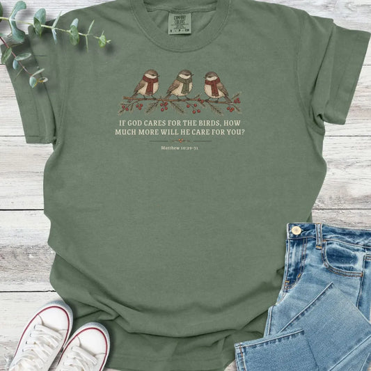 More than Birds T-Shirt - Christian graphic tee