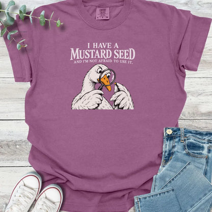 Mustard Seed Power T-Shirt - Christian graphic tee