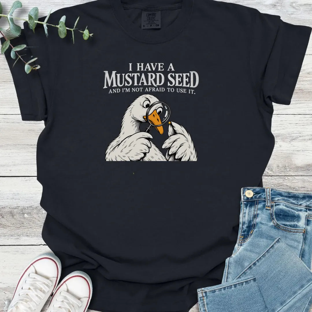 Mustard Seed Power T-Shirt - Christian graphic tee