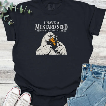 Mustard Seed Power T-Shirt - Christian graphic tee