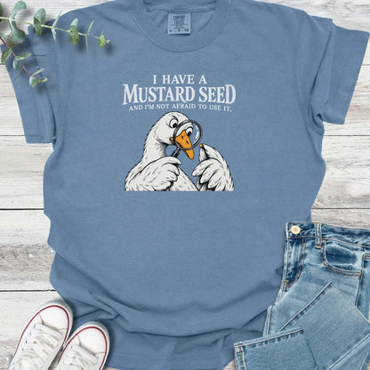 Mustard Seed Power T-Shirt - Christian graphic tee
