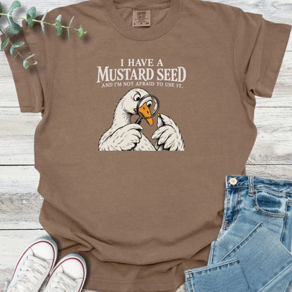 Mustard Seed Power T-Shirt - Christian graphic tee