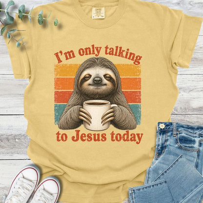 Quiet Time T-Shirt in Butter - Christian graphic tee