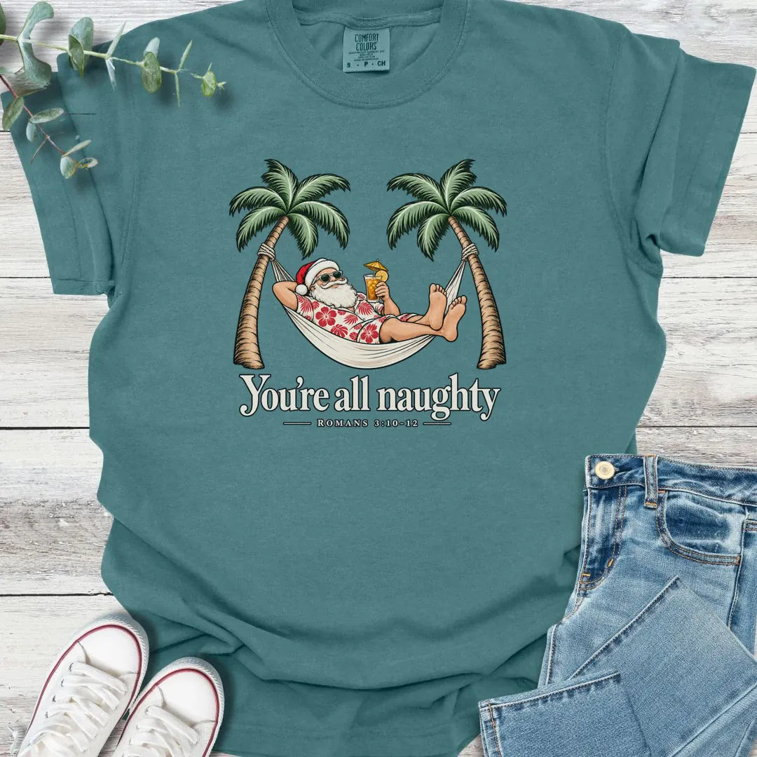 No Nice List T-Shirt - Christian graphic tee