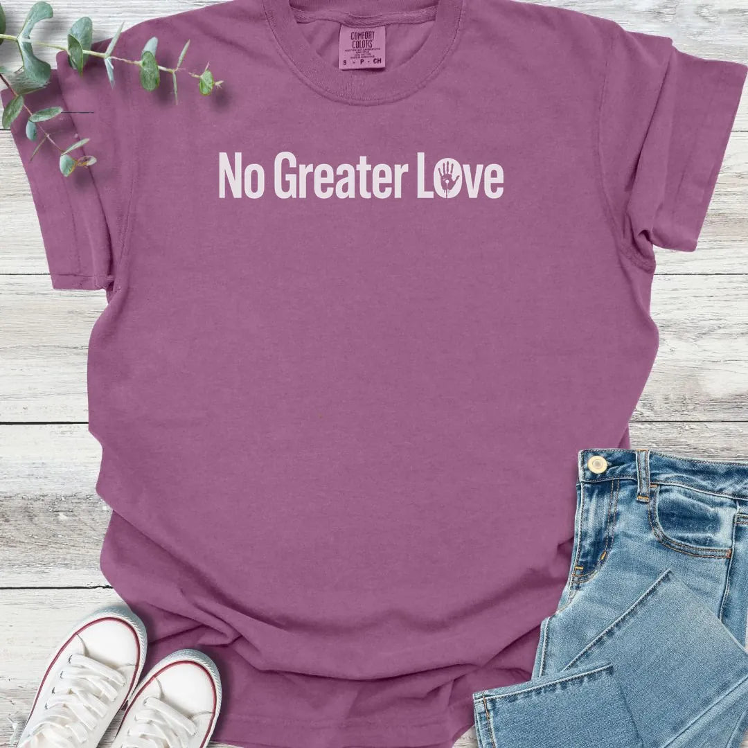 None Greater T-Shirt - Christian graphic tee