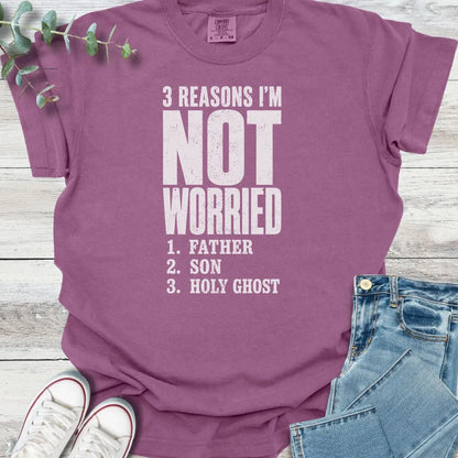 Not Worried T-Shirt - Christian graphic tee