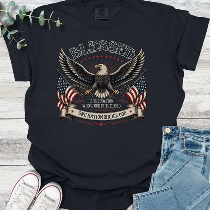 One Nation T-Shirt - Christian graphic tee