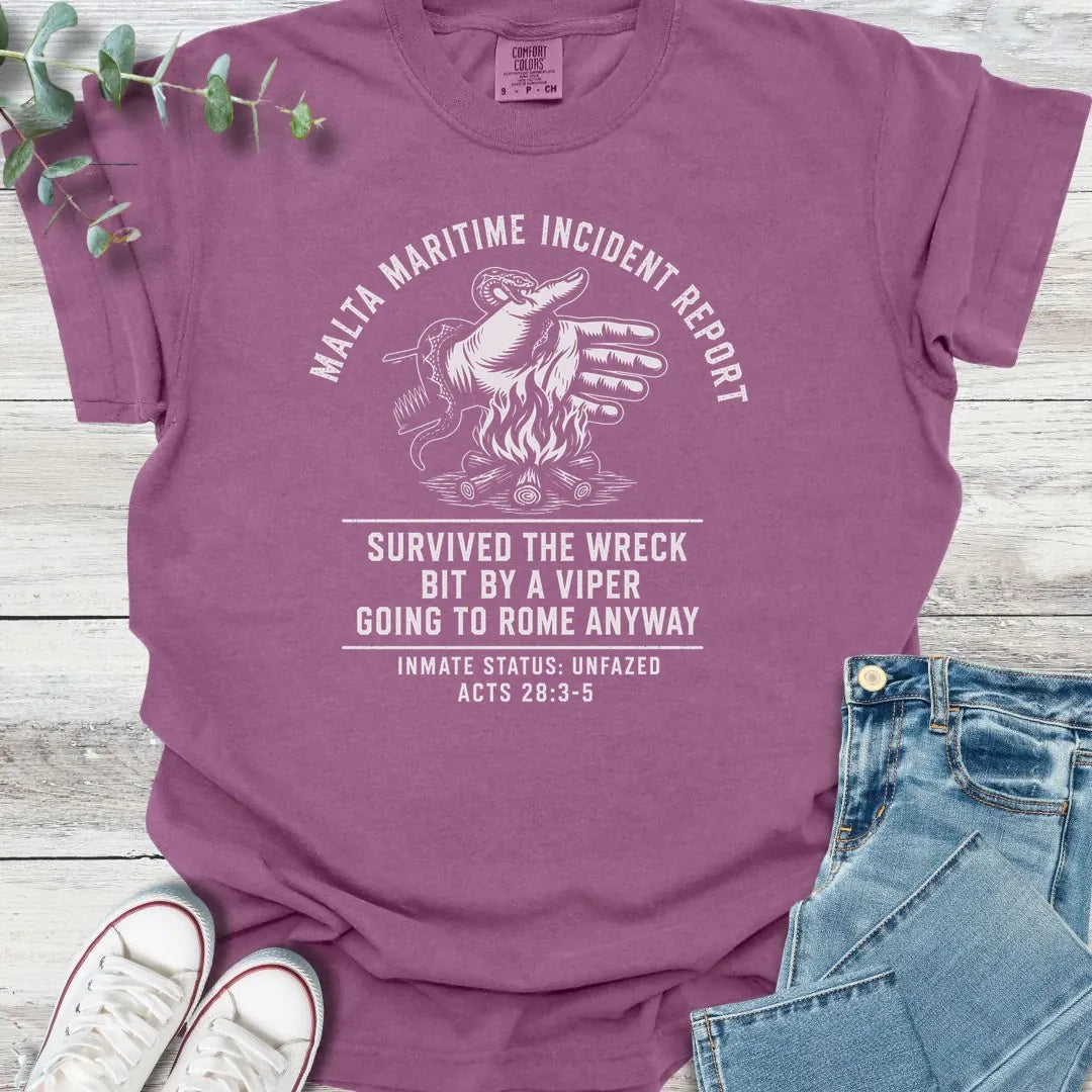 Paul's Incident Report T-Shirt - Christian graphic tee