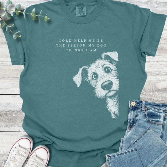 Pawsitive Prayers T-Shirt - Christian graphic tee
