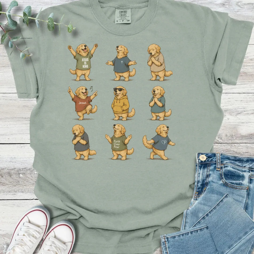 Praise Postures T-Shirt - Christian graphic tee